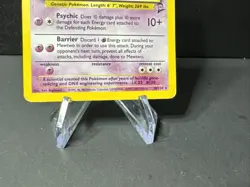 Pokemon TCG Mewtwo 10/130 Holo Rare Base Set 2 Vintage WOTC - Image 4