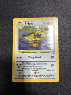 Pidgeot 14/130 Base Set 2 SWIRL Vintage Pokemon TCG - Image 3