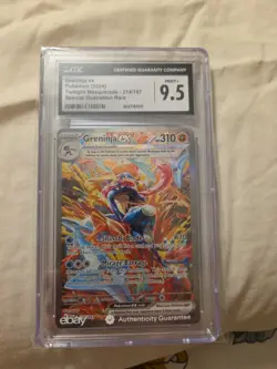 Greninja EX Pokemon (2024) Twilight Masquerade-214/167 SIR - Image 1