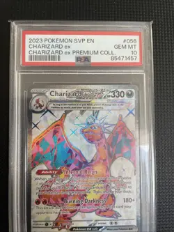 Pokemon TCG Charizard EX SVP056 Black Star Promo PSA 10 GEM MINT - Image 2