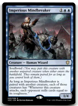 MTG Imperious Mindbreaker R Commander: Innistrad: Crimson Vow 33 LP - Image 1