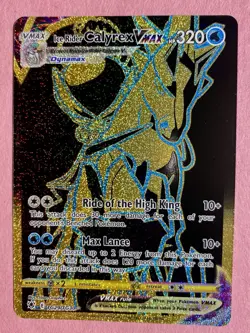 Pokemon Ice Rider Calyrex VMAX TG29/TG30 Holo - NM - Image 1