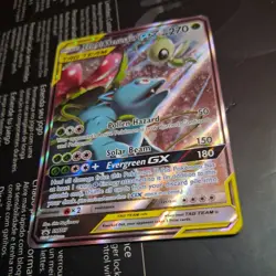 Celebi & Venusaur GX SM167 Holo Pokemon TCG Sun & Moon Promo - Image 2