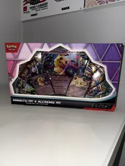 Pokemon TCG Mimikyu ex & Alcremie ex Premium Collection – Factory Sealed Box! - Image 1