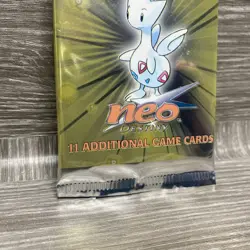 Pokemon Neo Destiny Booster Pack Brand New & Sealed Togetic Artwork WOTC HeavyU - Image 4
