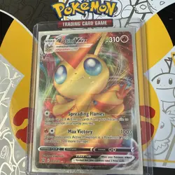 Victini Vmax 022/163 Ultra Rare Holo Near Mint Condition Battle Styles - Image 1