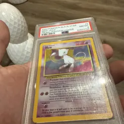 2000 Pokemon Black Star Mew Pokemon League Promo PSA 8 PSA # 83507134 - Image 3