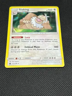 Pokemon Tcg Slaking 115/168 SM - Celestial Storm Holo - Image 2