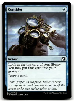 MTG Consider C Innistrad: Midnight Hunt 44 LP - Image 1