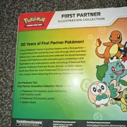 First Partner Illustration Collection (Series 1) Pokemon TCG - Image 4