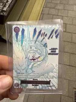 Op15-077 Alt Art, Lightning Dragon One Piece TCG English - Image 1