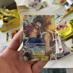ONE PIECE ENGLISH Monkey D. Luffy OP15-119 SEC Adventure on KAMI's Island OP15 - Image 1