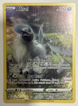 Pokemon TCG Absol Crown Zenith Galarian Gallery Holo Card GG16/GG70 - Image 1