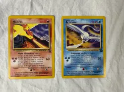 Moltres Articuno Promo Portugues Portuguese 21 22 Pokemon Cartas Cards - Image 1
