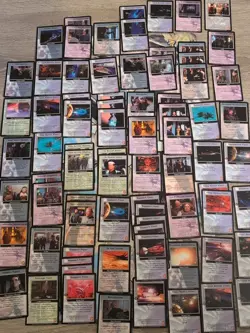 Vintage CCG 1997-1998 Babylon 5 70+ Card Lot VA Sets & Rarity PICS! TCG Retro - Image 2