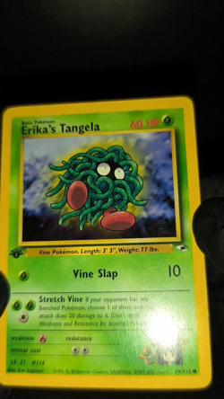Erika's Tangela - 79/132 - Gym Heroes - 1st Edition Common Card - Pokemon Card - Image 2