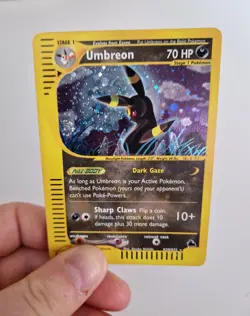 Pokemon card 2003 Skyridge Umbreon Holo ENG H30/H32 WOTC E-Reader Series nm-Mint - Image 2