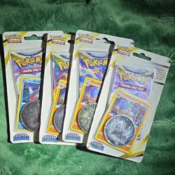 Pokemon Trading Card Game Silver Tempest Booster Promo Pack Lot of 4 - Image 1
