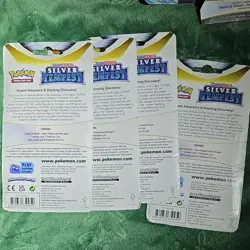 Pokemon Trading Card Game Silver Tempest Booster Promo Pack Lot of 4 - Image 2