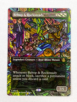 Bebop & Rocksteady (Borderless) Teenage Mutant Ninja Turtles Regular - Image 1