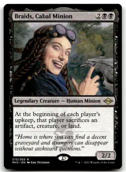 MTG Braids, Cabal Minion R Modern Horizons 2 273 LP - Image 1