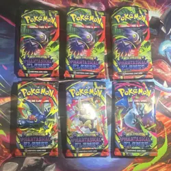 Pokemon Mega Evolution Phantasmal Flames Booster Packs - PACK ART ONLY! - Image 1