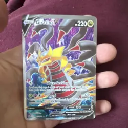 Giratina V 220 HP Swsh11 Lost Origin 185/196 Ultra Rare Full Art Holo Pokemon - Image 1