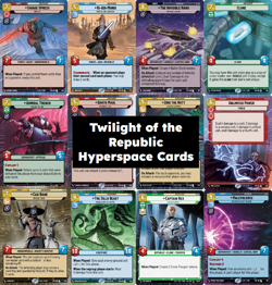 SWU Twlight of the Republic Massive Collection of Hyperspace Cards - UK Seller - Image 1