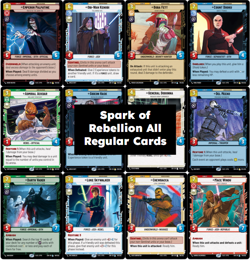 Star Wars Unlimited Spark of Rebellion Regular Card Collection Lot – UK Seller - Image 1