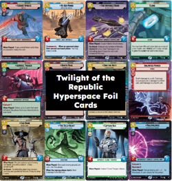 SWU Twlight of the Republic Massive Collection of Hyperspace Foil Cards - UK - Image 1