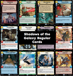 SWU Shadows of the Galaxy Massive Collection of Regular Cards - UK Seller - Image 1