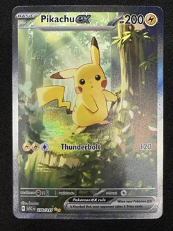 Pikachu ex 276/217 SIR Ascended Heroes Pokemon Card NM Clean Centering - Image 1