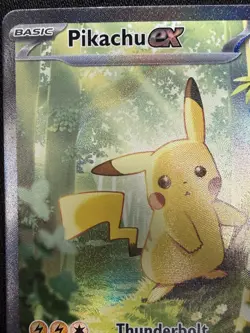 Pikachu ex 276/217 SIR Ascended Heroes Pokemon Card NM Clean Centering - Image 4