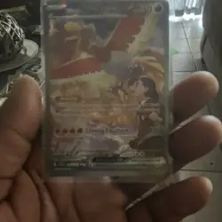 Pokemon Ethan's Ho-Oh ex Full Art Holo Rare EX SV10 Destined Rivals Card - Image 1