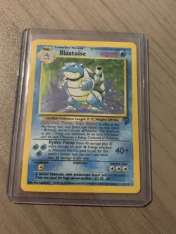 Pokemon Card TCG - Blastoise Holo 2/130 | Base Set 2 - Image 1