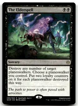 MTG The Elderspell R War of the Spark 89 LP - Image 1