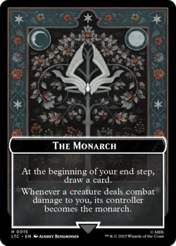 The Monarch // Treasure Double-Sided Token T Commander: The Lord of the Rings: T - Image 1