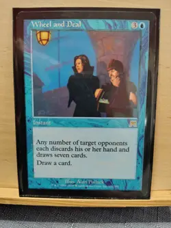 1x Wheel and Deal - LP - Onslaught - MTG Magic Lightly Played - Image 1