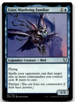 MTG Esior, Wardwing Familiar U Commander Legends 67 LP - Image 1