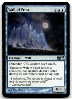 MTG Wall of Frost U Magic 2010 (M10) 80 LP - Image 1