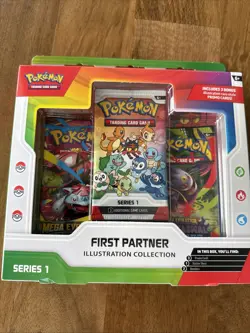 Pokemon First Partner Series 1 Illustration Collection - Image 1