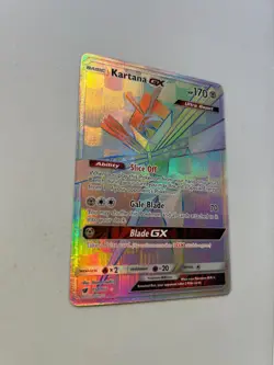 Kartana GX - 117/111 - Secret Rare NM Pokemon SM04 - Crimson Invasion - Image 2