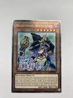 RA05-EN135 Nightmare Apprentice Variant Art Starlight Rare 1st Edition YuGiOh - Image 1