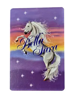 Bella Sara Baby Bella PEGASUS & ROXY 70/92 Card-MINT CONDITION - Image 2