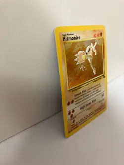 Hitmonlee 7/62 Fossil Holo Rare Pokemon Card WOTC 1999 LP - Image 4