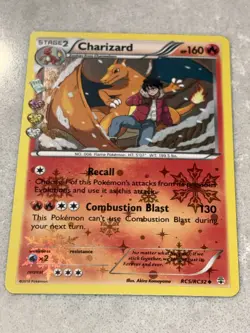 Charizard RC5/RC32 Holo LP Pokemon TCG Card Radiant Collection Generations - Image 5