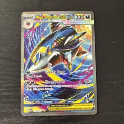 Mega Sharpedo ex 127/094 Pokemon Phantasmal Flames SIR NM - Image 1