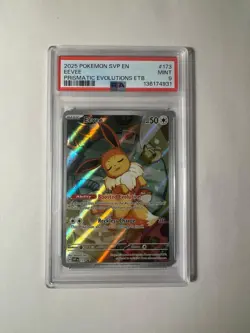 Pokemon | Eevee | SVP 173 | Prismatic Evolutions ETB | PSA 9 - Image 1