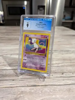 Mew Black Star Promo Pokemon League 2000 Pokemon Card #8 CGC 9 Mint - Image 1