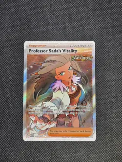 Professor Sada's Vitality 239/182 Sv04: Paradox Rift Holo Pokemon TCG - Image 1